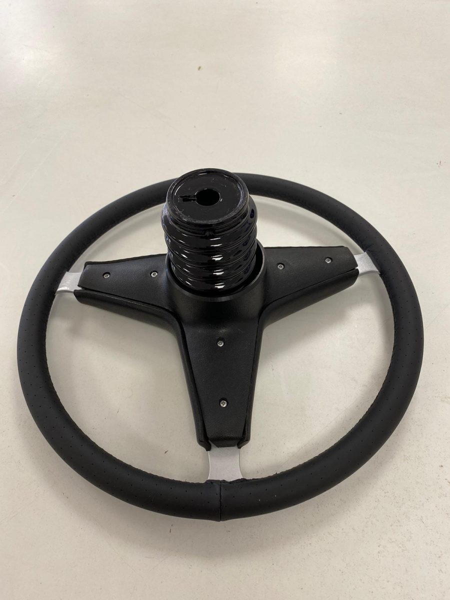 Ford Capri steering whel retrim7 2