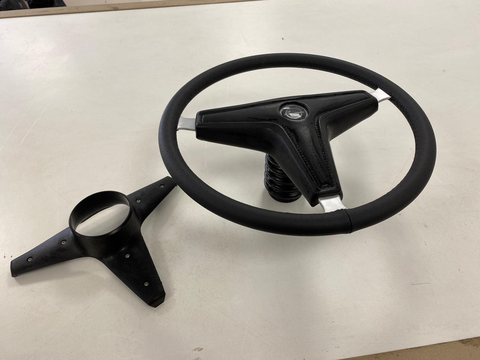Ford Capri steering whel retrim9 2