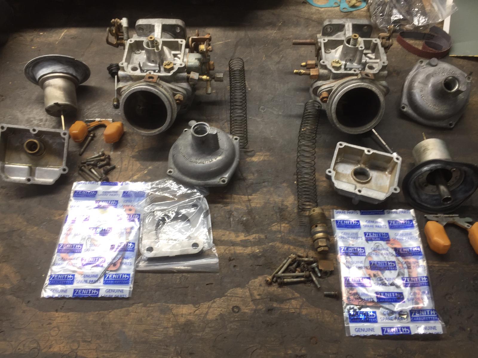 Range Rover Carbs New seals and gaskets1 1