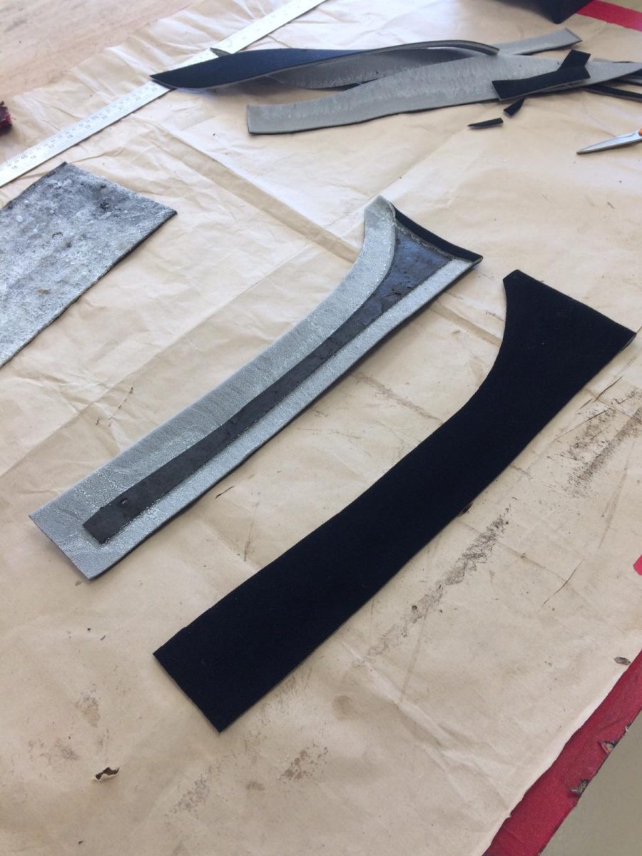 TR6 stripping window surrounds and recovering2 1