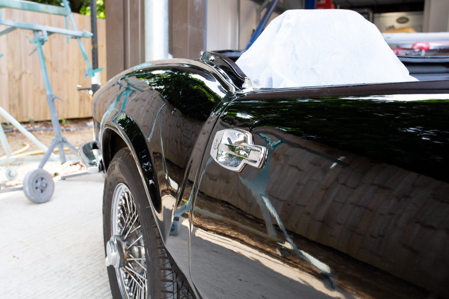 Triumph Spitfire finished paint7 1