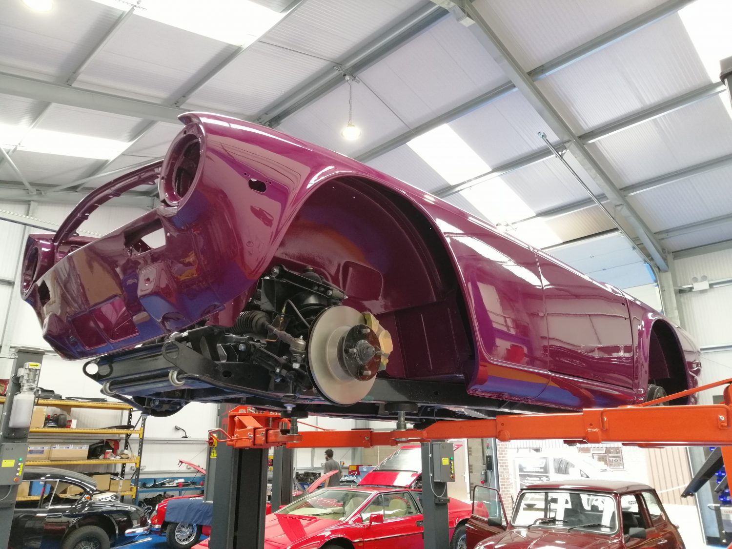 07072020 1973 Triumph TR6 ready for reassembily3 1