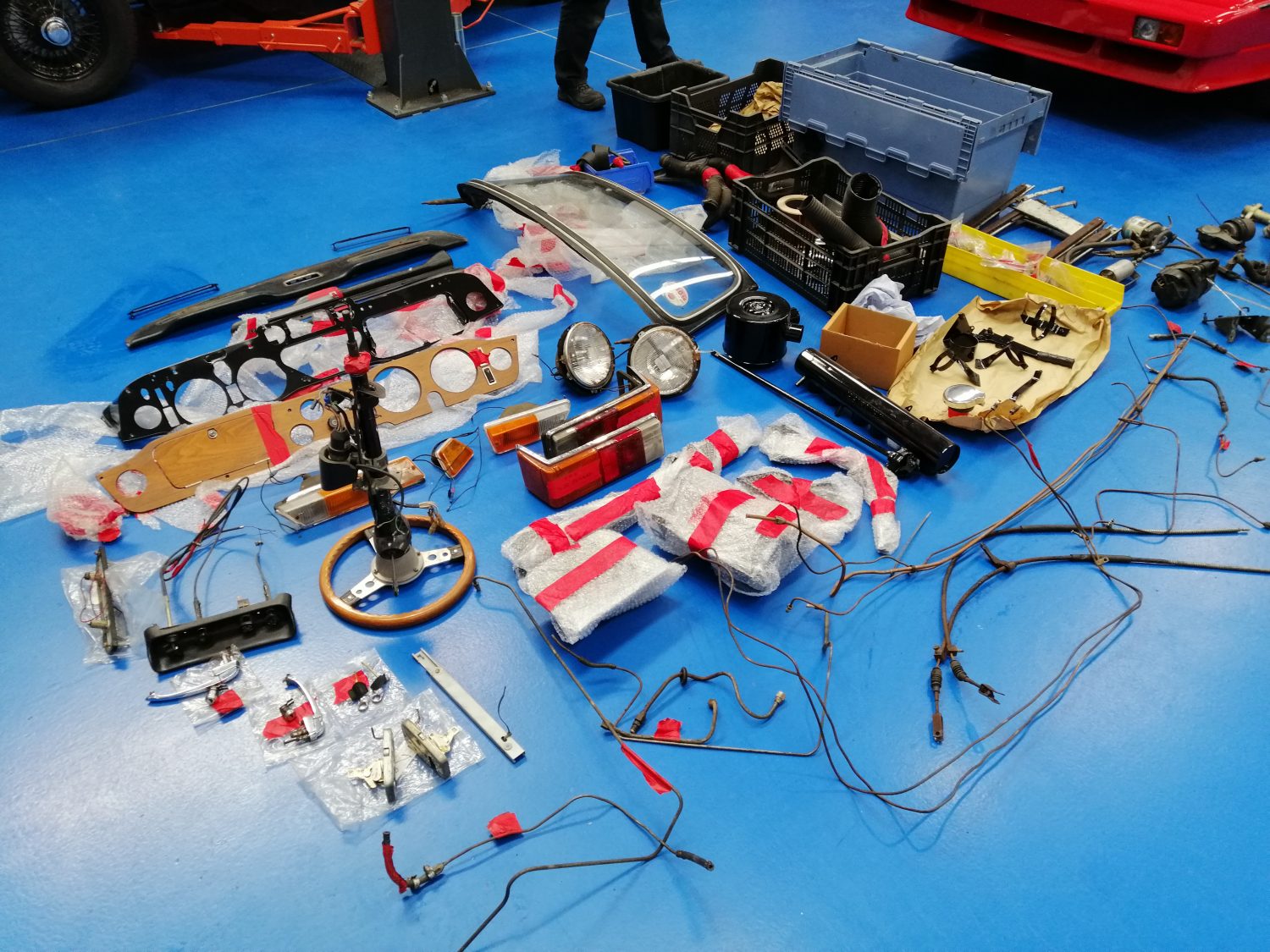 07072020 1973 Triumph TR6 ready for reassembily7 1