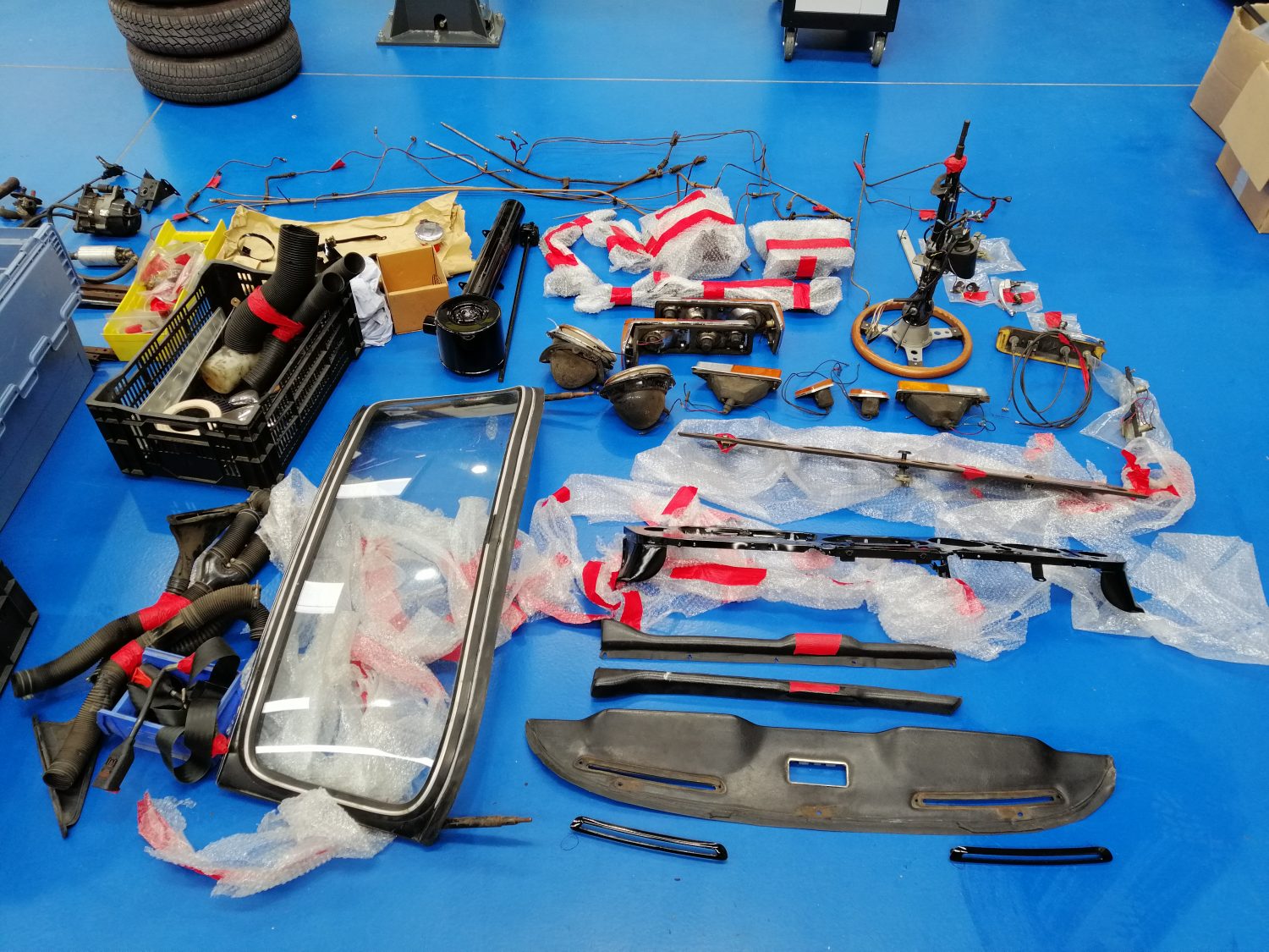 07072020 1973 Triumph TR6 ready for reassembily8 1