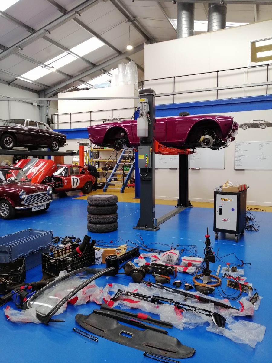 07072020 1973 Triumph TR6 ready for reassembily9 1
