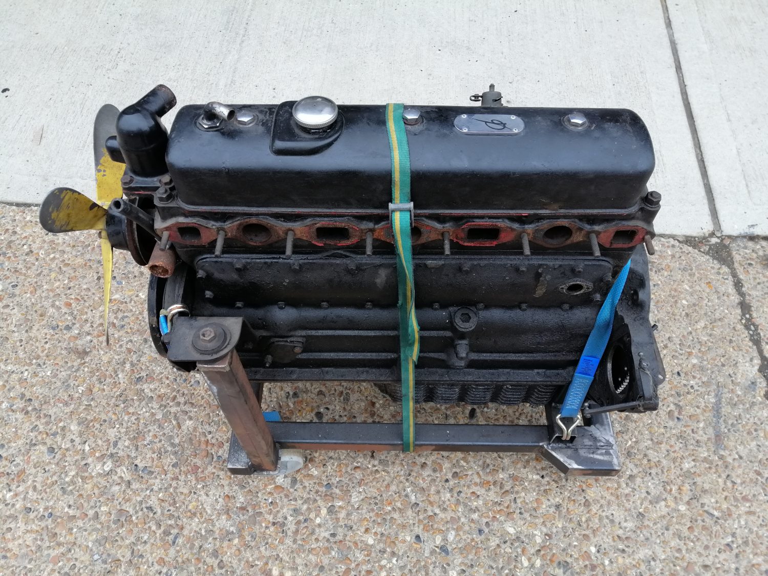 090720 1961 Jensen 541S engine 2 1