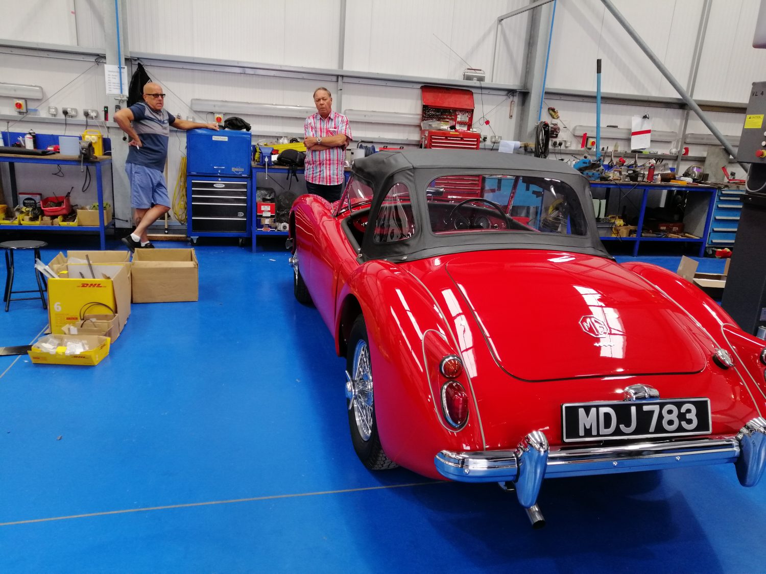 1960 MGA Test Drive Mike Colyer2 1
