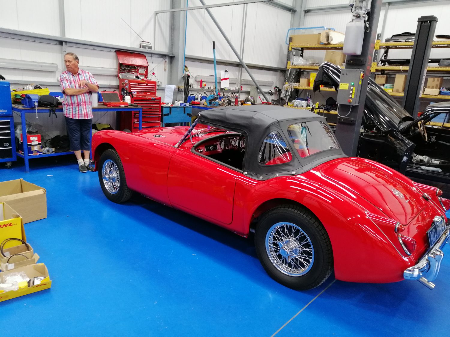 1960 MGA Test Drive Mike Colyer3 1