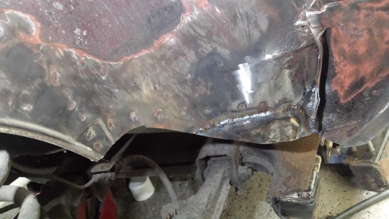 1974 Peugeot 504 Rust Repairs30 1