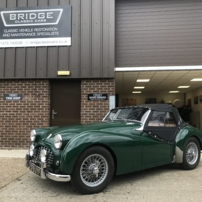 58 triumph tr3a pos. or neg. ground.