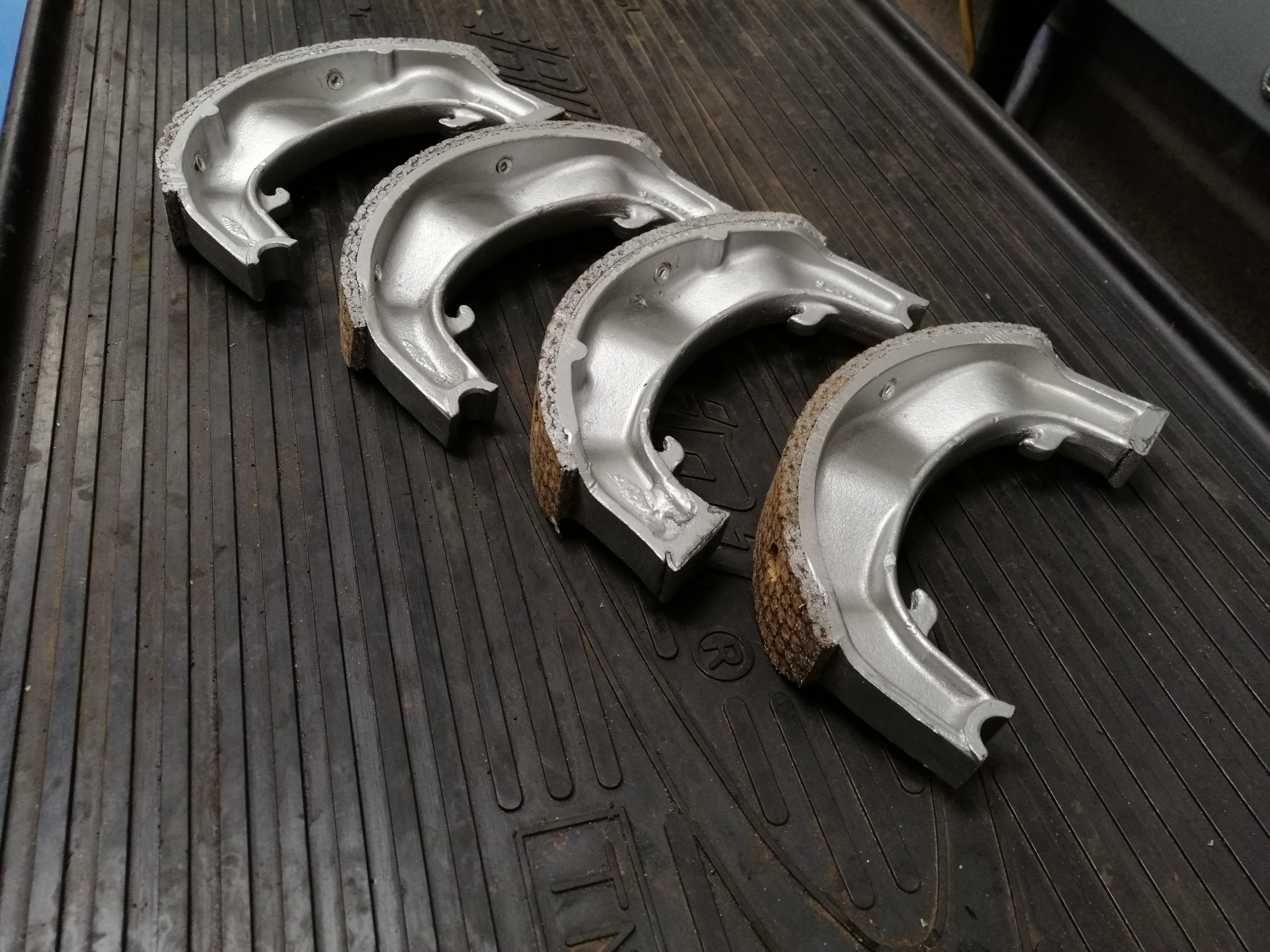 Austin-7-Brake-shoes-relined3 - Bridge Classic Cars : Bridge Classic Cars