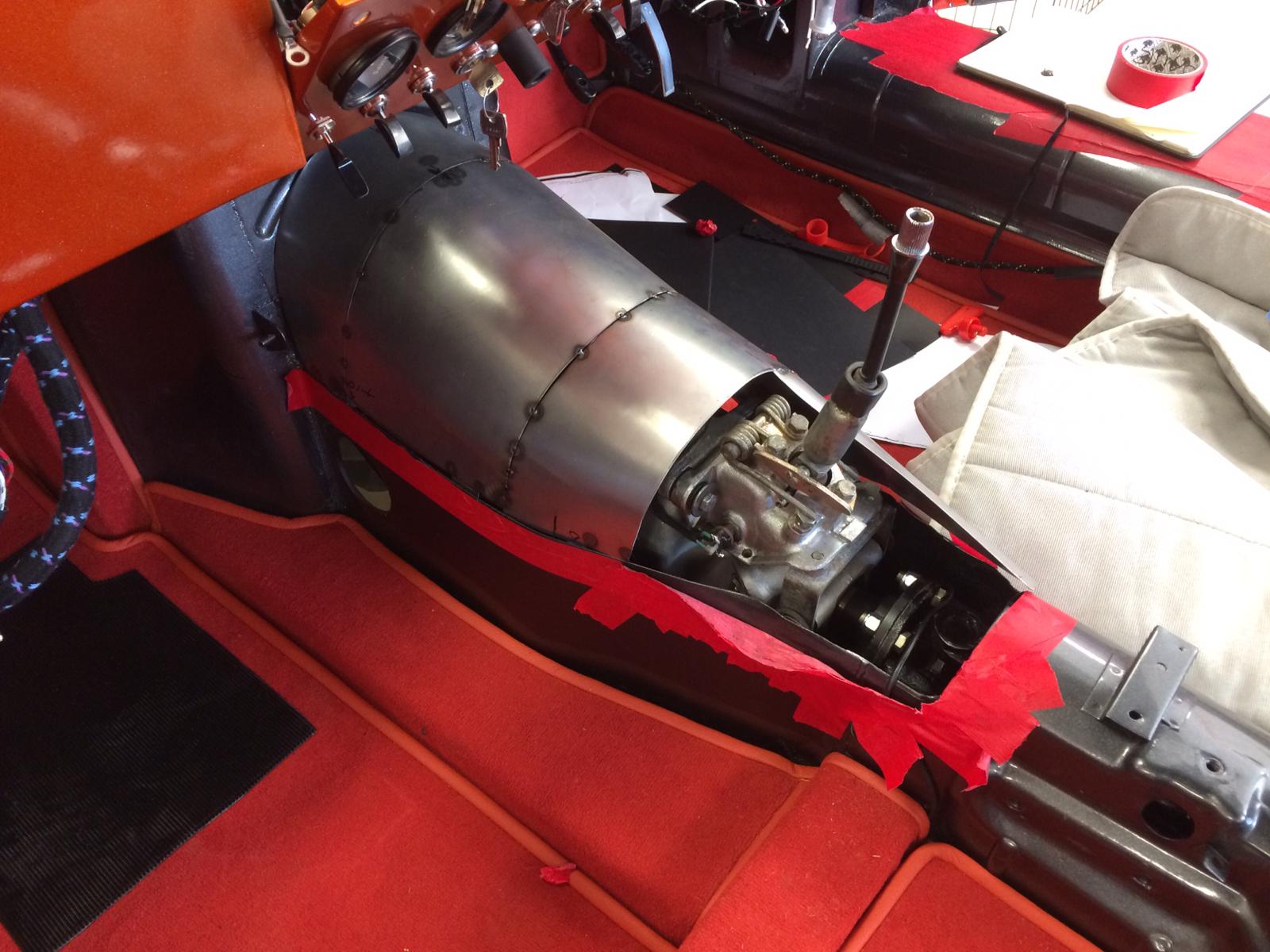 Race E type gearbox tunnel dave2 1