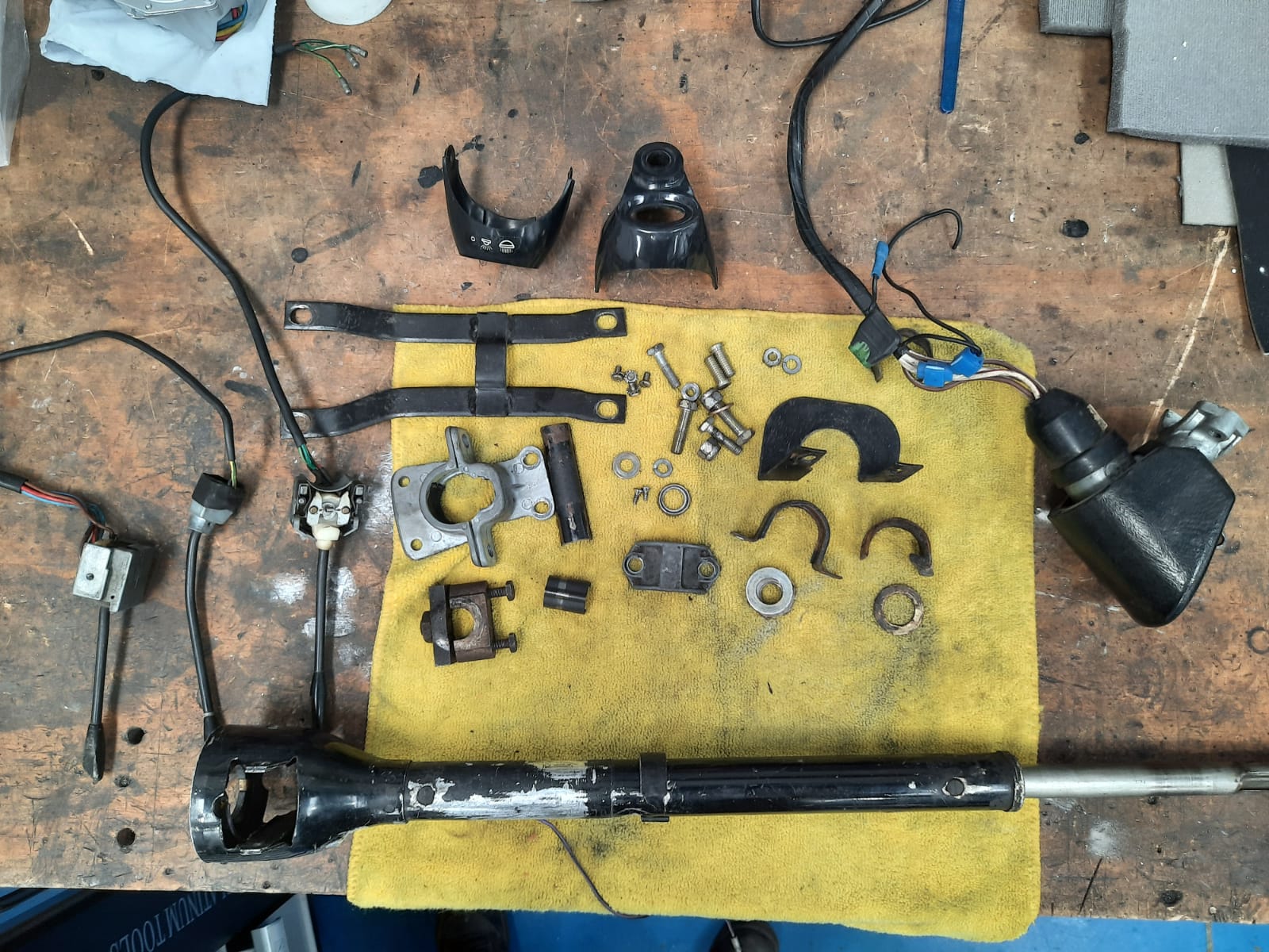 05082020 1976 Triumph TR6 Steering Components refurbishing4 1