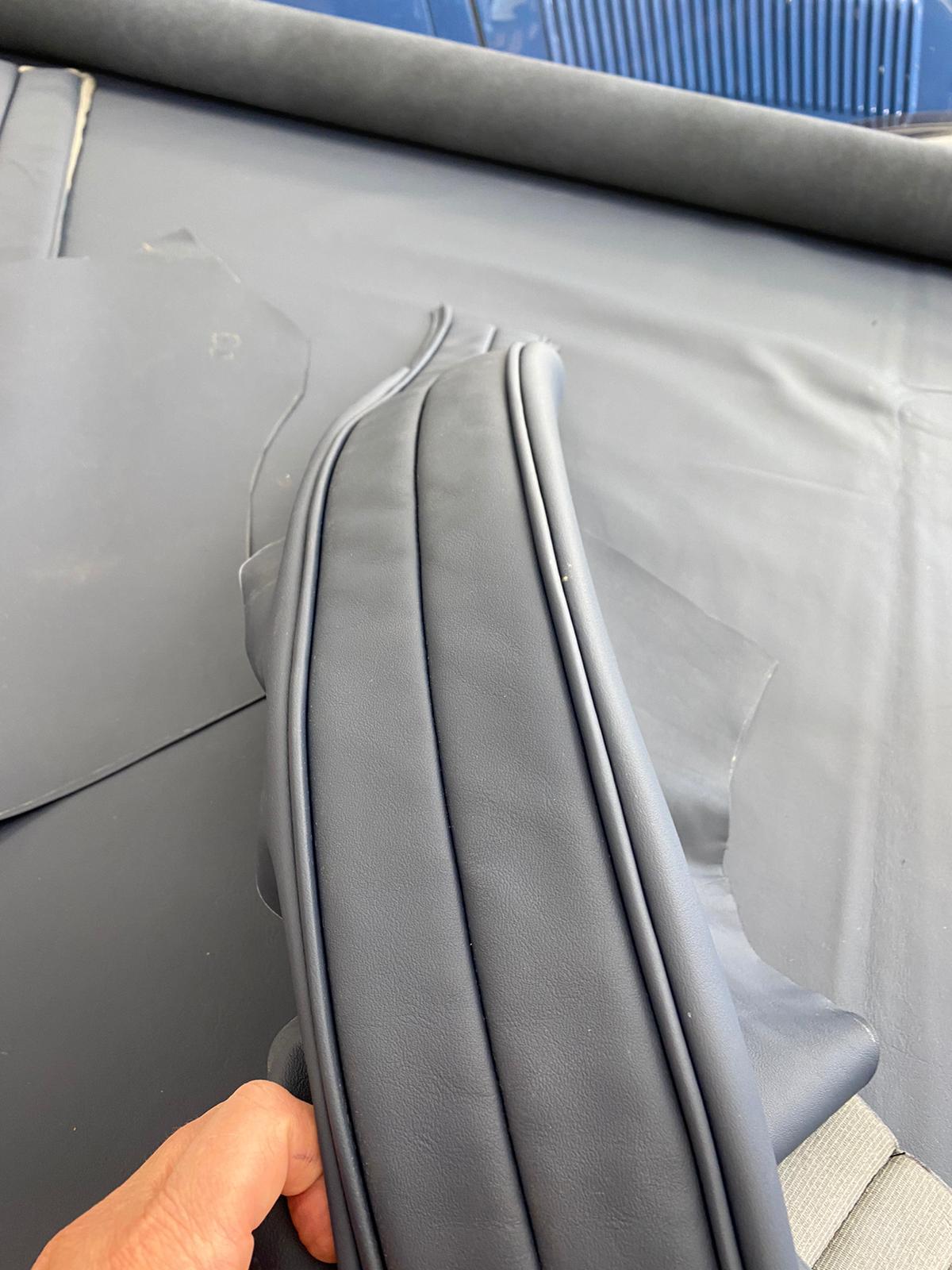 1939 Riley Merlin Nine Briggs Body Interior Trim Work in porogress246 1