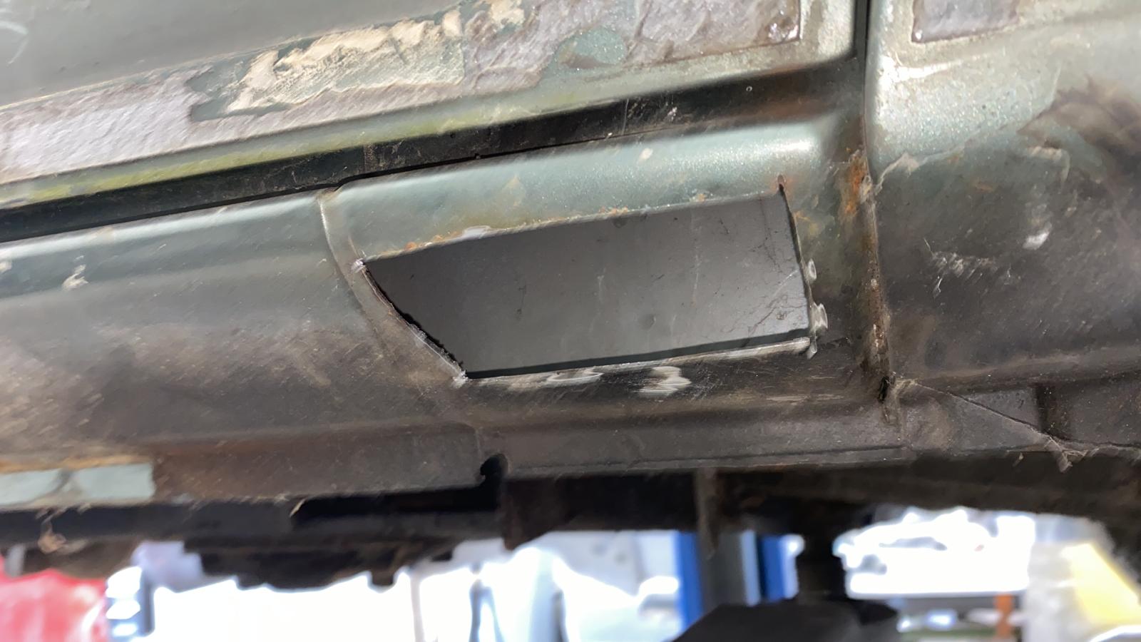 18092020 1996 Nissan Patrol Antony Rust repairs sills and arches Ant2 1 1