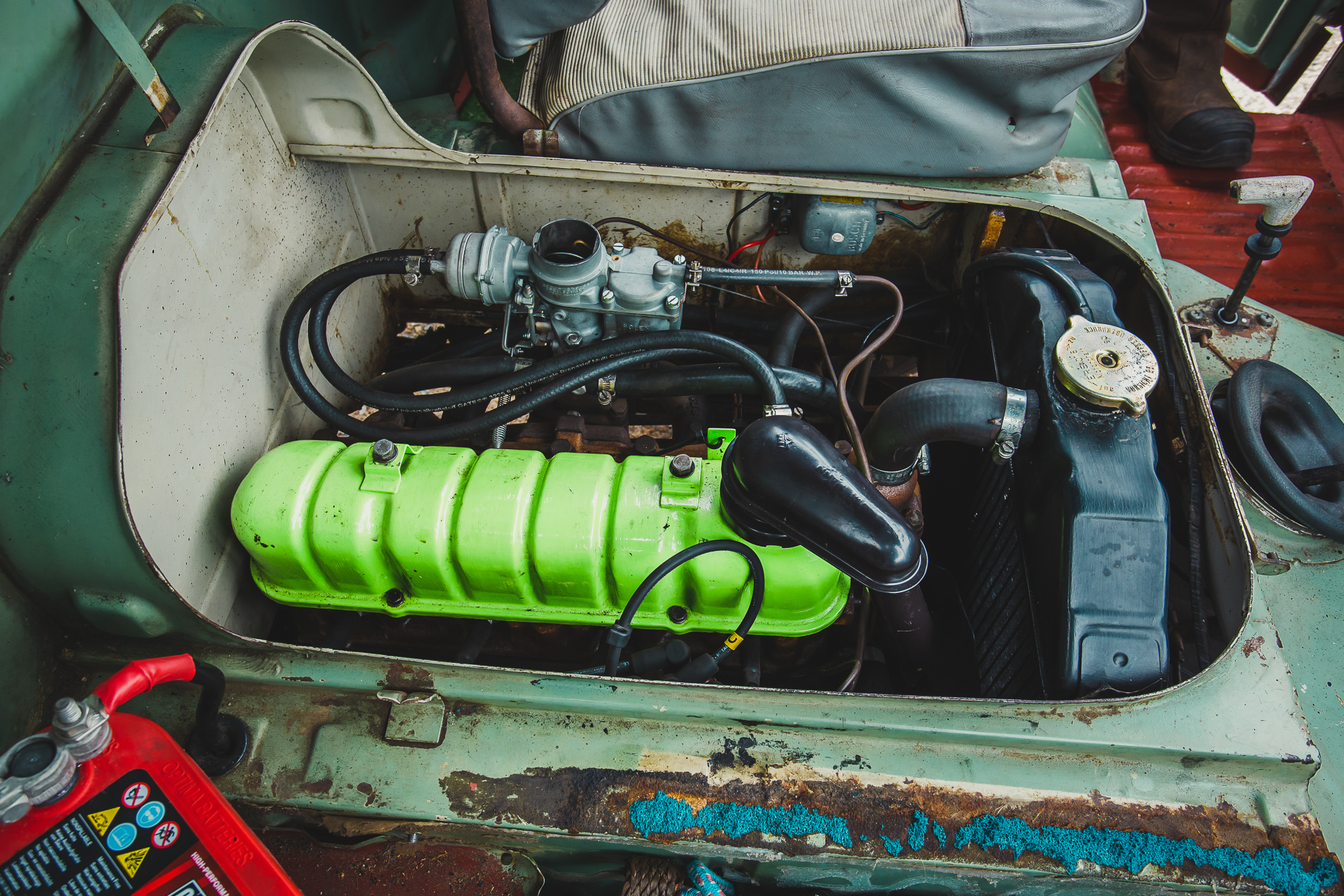 1953 Ford Transit Engine Running Pete5