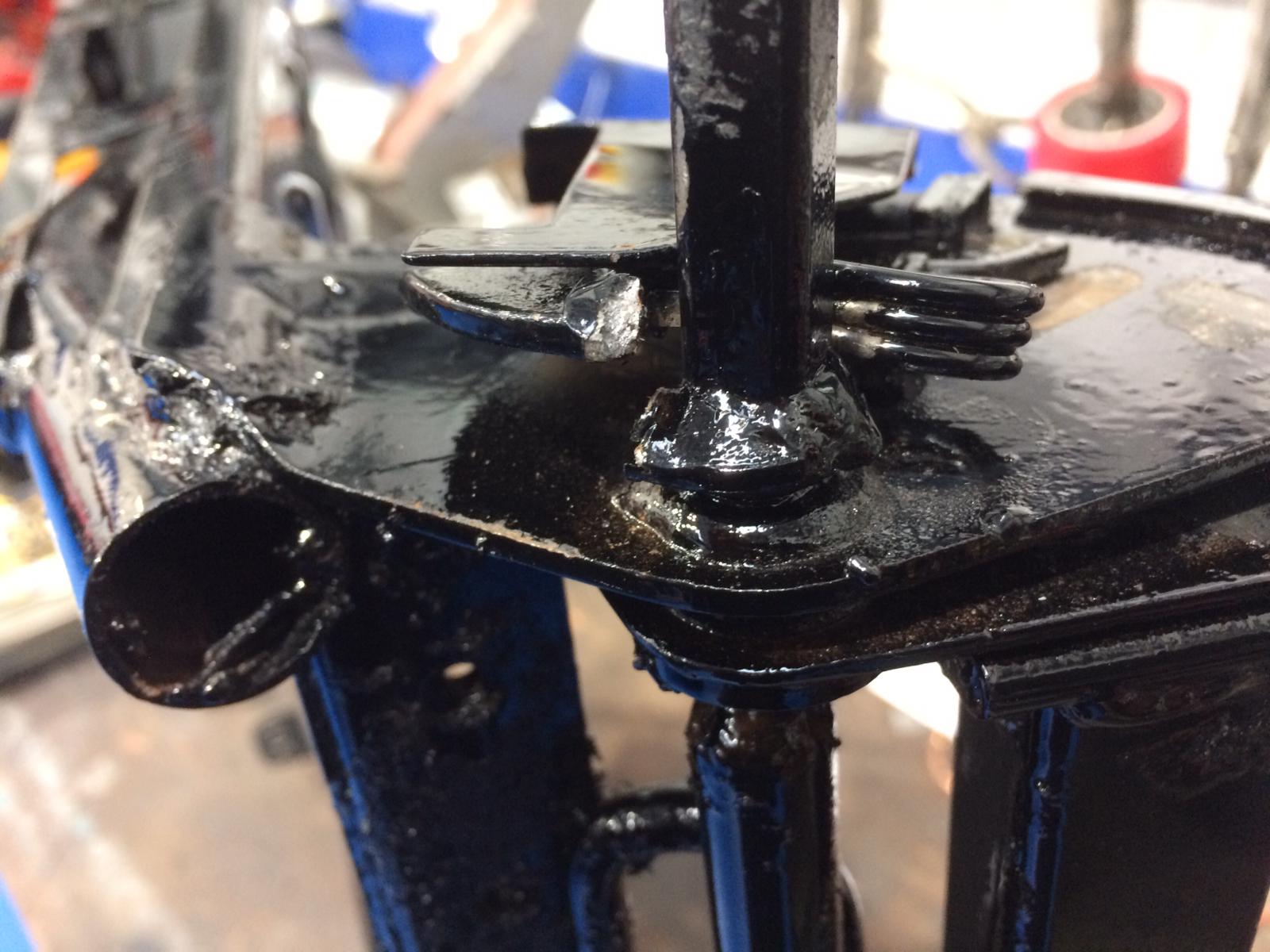 Dave Missing TR6 Repairing seat mechanism3 1