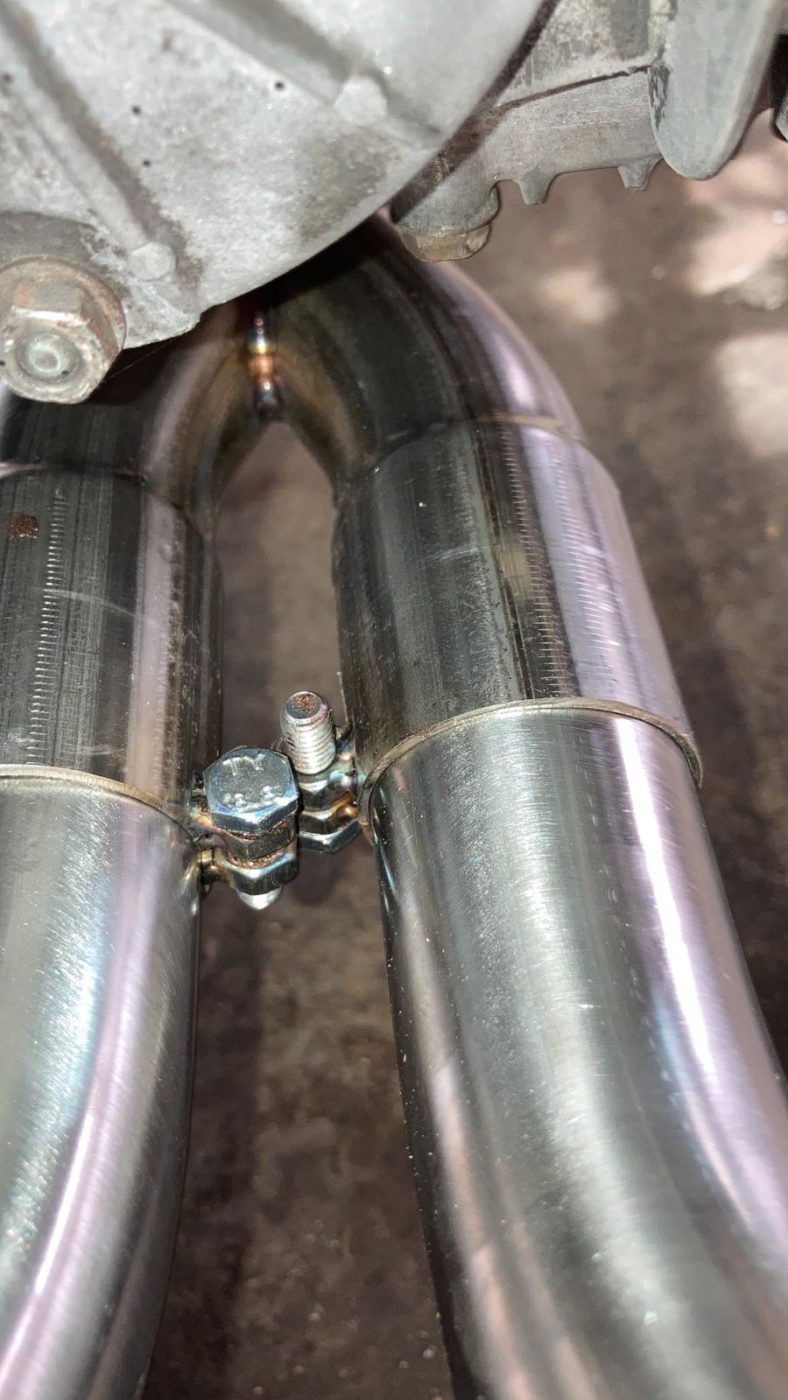 171020 Suzuki GSX400 Bespoke Exhaust Short 9 1