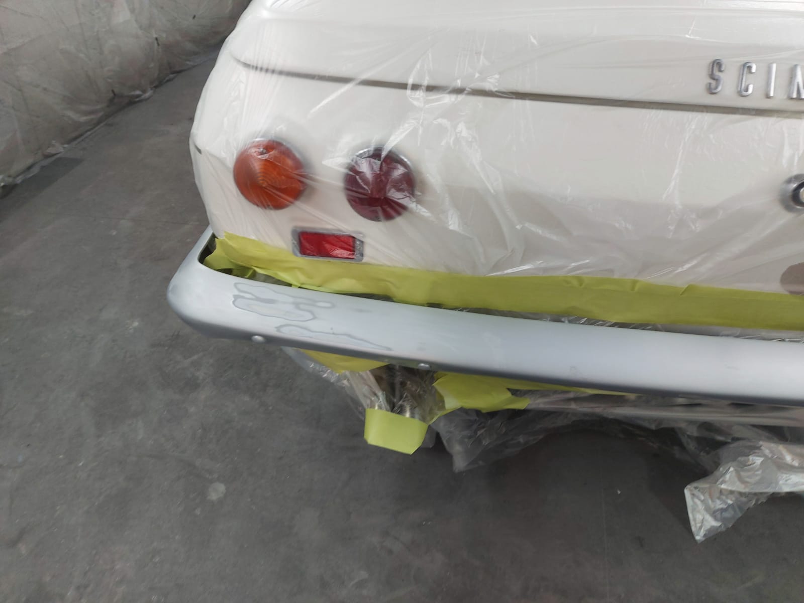 1966 Reliant Scimitar bumper repair Darren 4 1