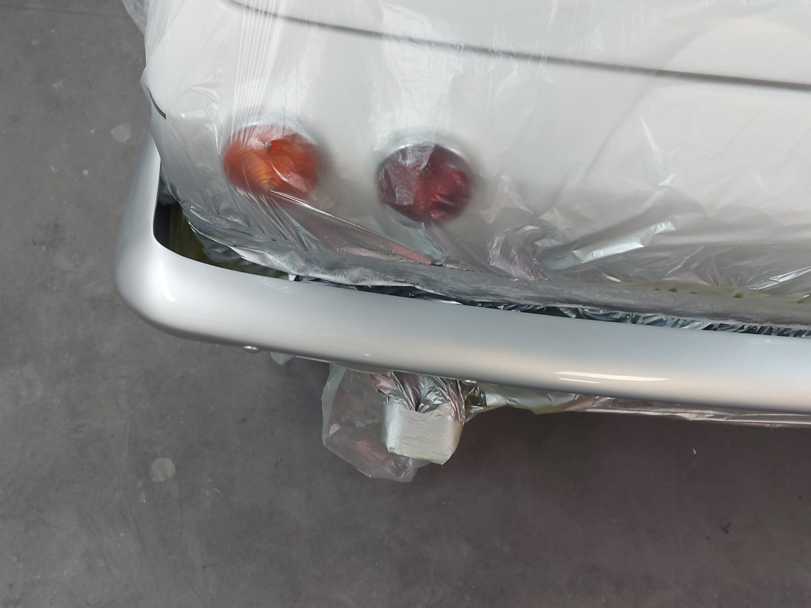 1966 Reliant Scimitar bumper repair Darren 6 1