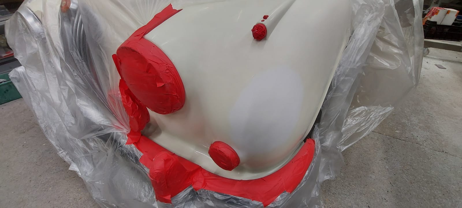 261020 MKII Jaguar paint repair 1