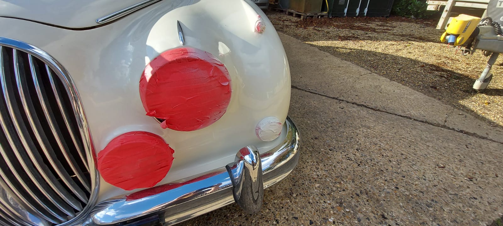 261020 MKII Jaguar paint repair 7 1
