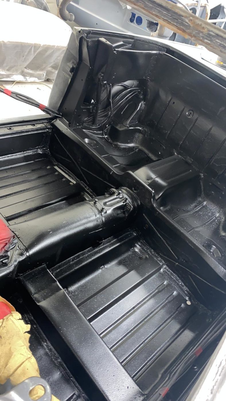 Mercedes 500SL paint 7 1