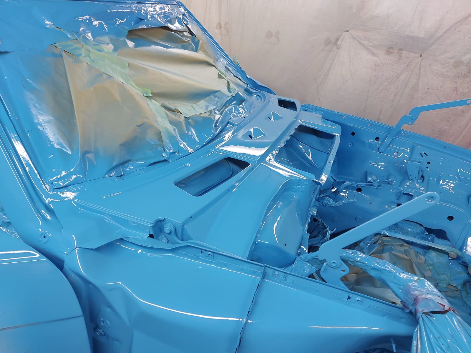 Mercedes 500SL paint2 1