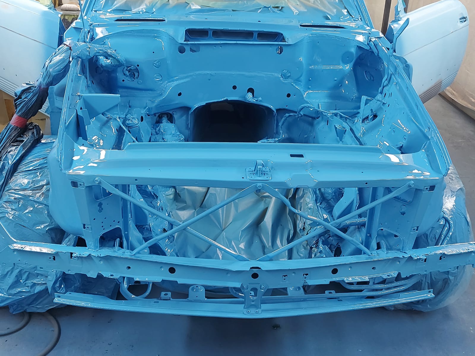 Mercedes 500SL paint3 1