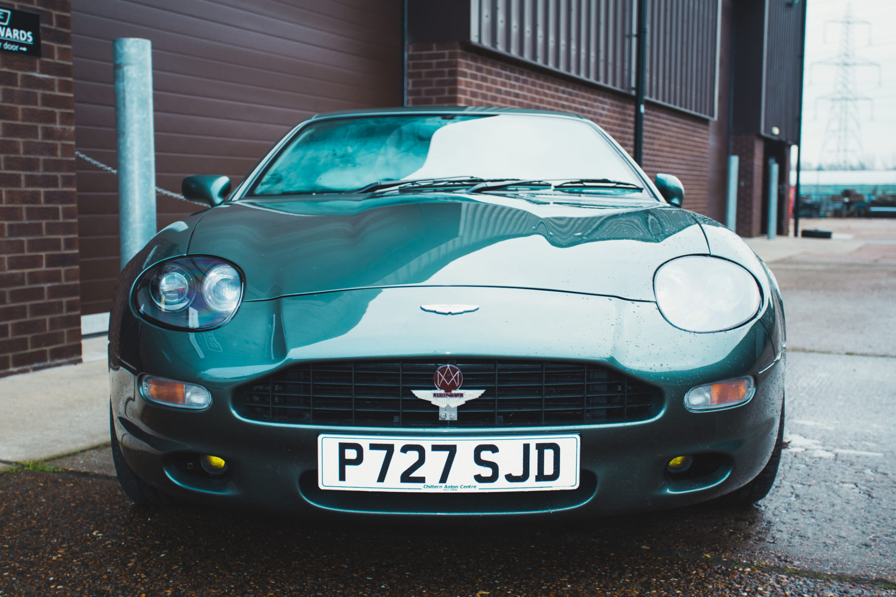 Aston Martin DB7 Arrived for service 10 1