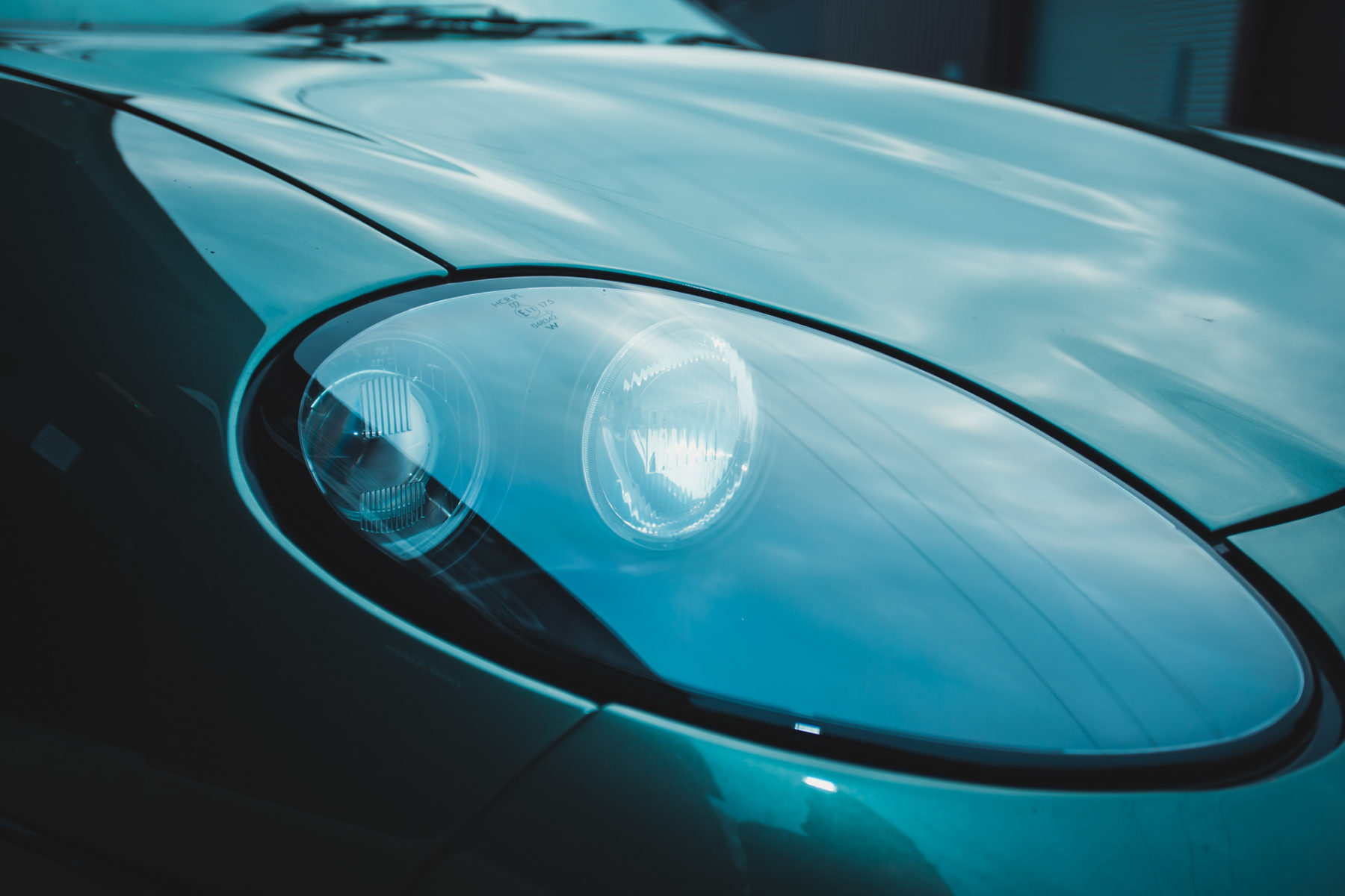 Aston Martin DB7 Arrived for service 3 1