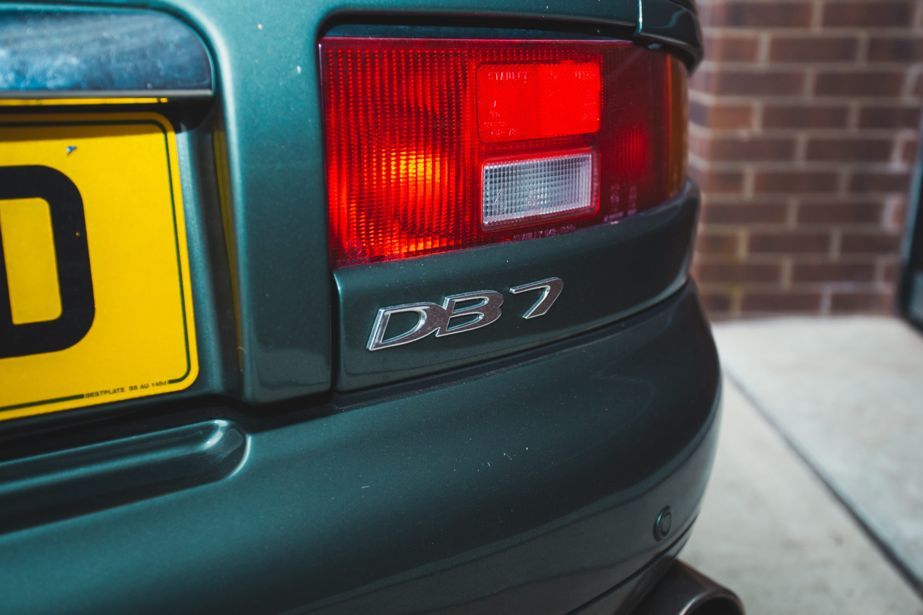 Aston Martin DB7 Arrived for service 5 1