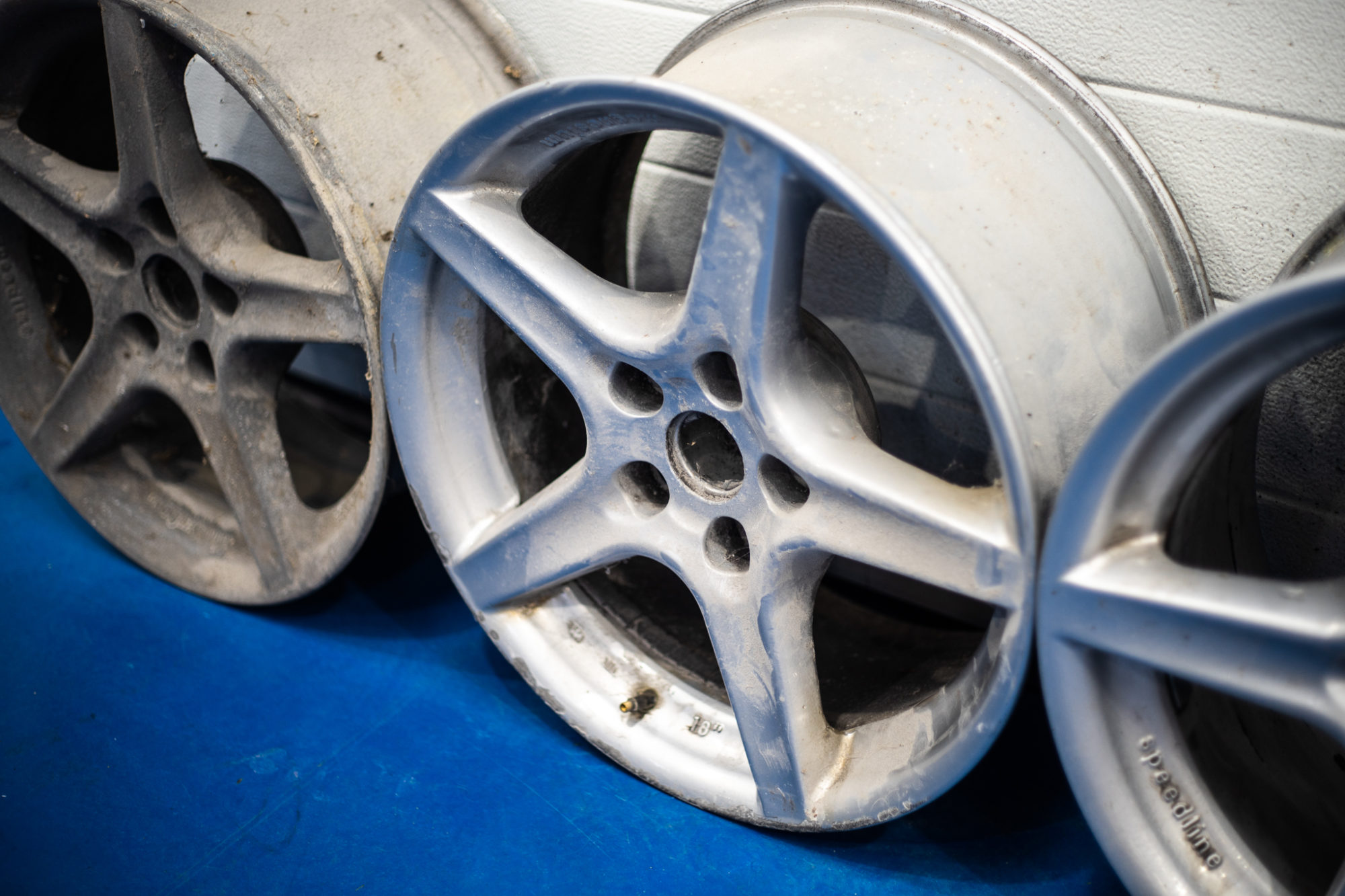 DB7 tyres before weelworx 6 1