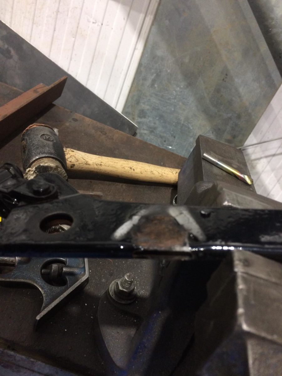 Dave TR5 Handbrake fix 5 1