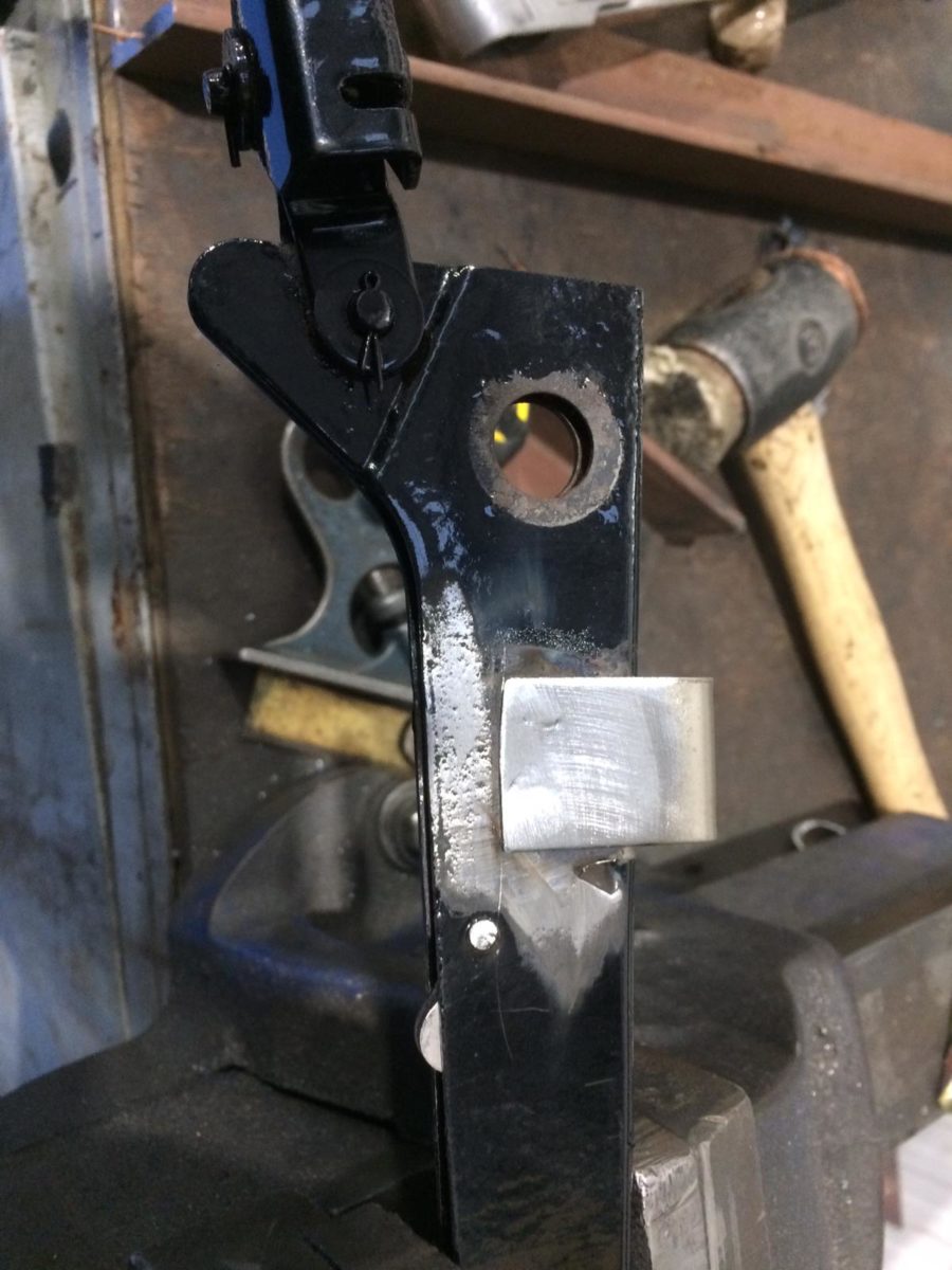 Dave TR5 Handbrake fix 7 1