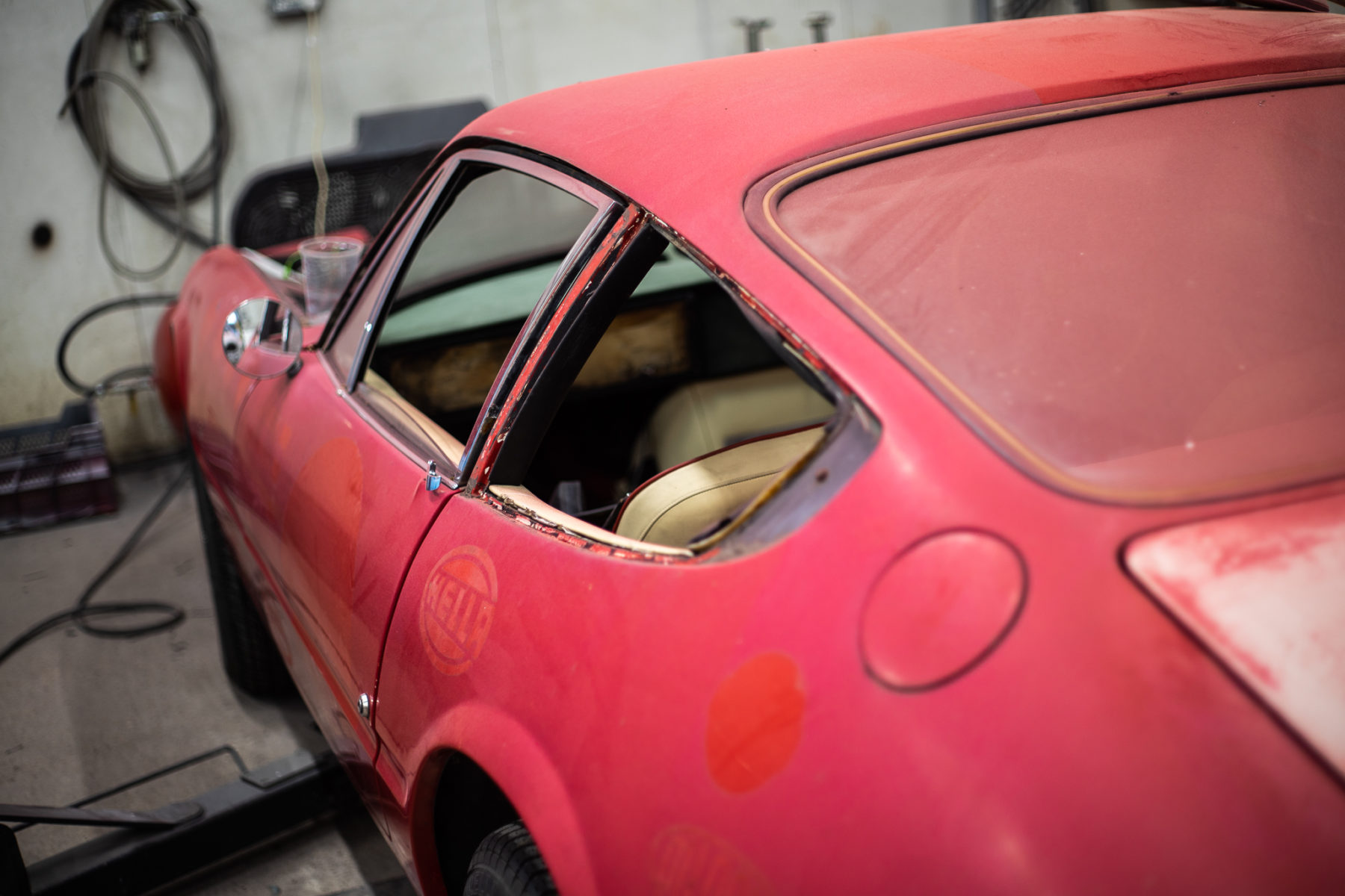 Ferrari Daytona fabrication pay strip down 2 1