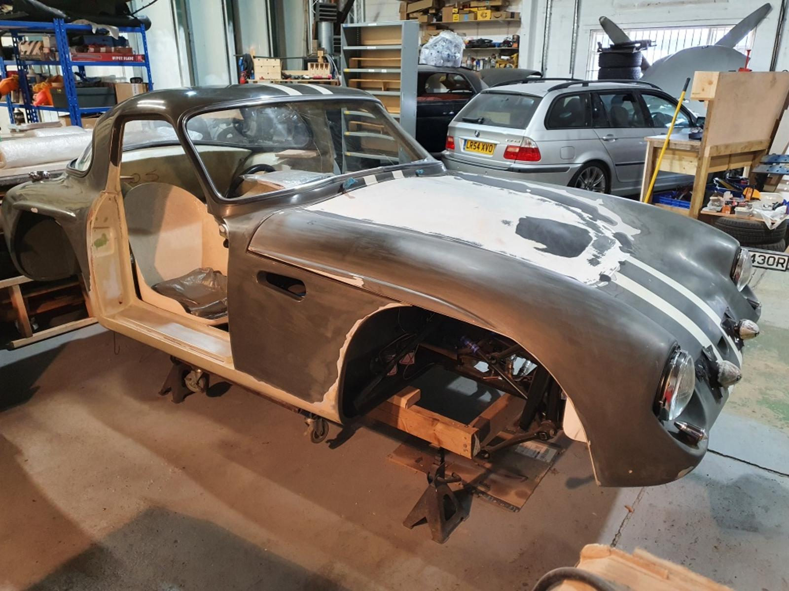 040221 1960 TVR MKII Grantura unfinished restoration 12 1