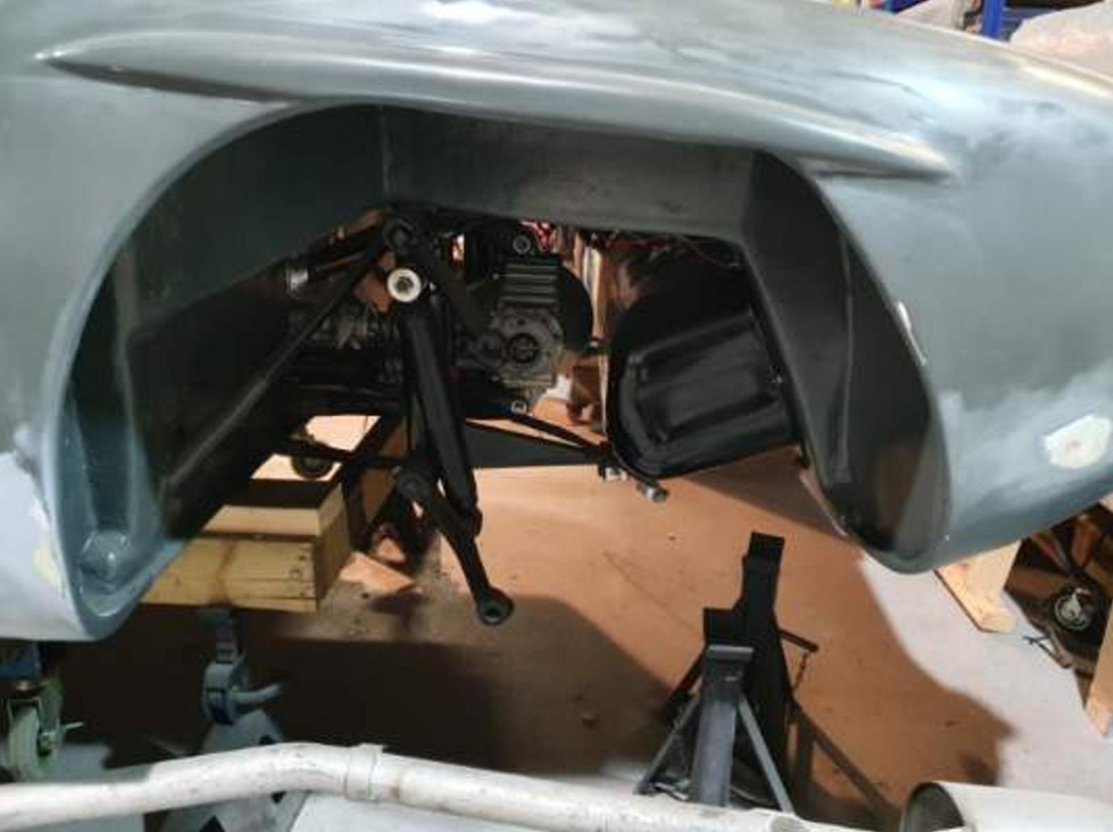 040221 1960 TVR MKII Grantura unfinished restoration 5 1