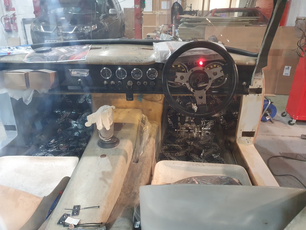 040221 1960 TVR MKII Grantura unfinished restoration 7 1