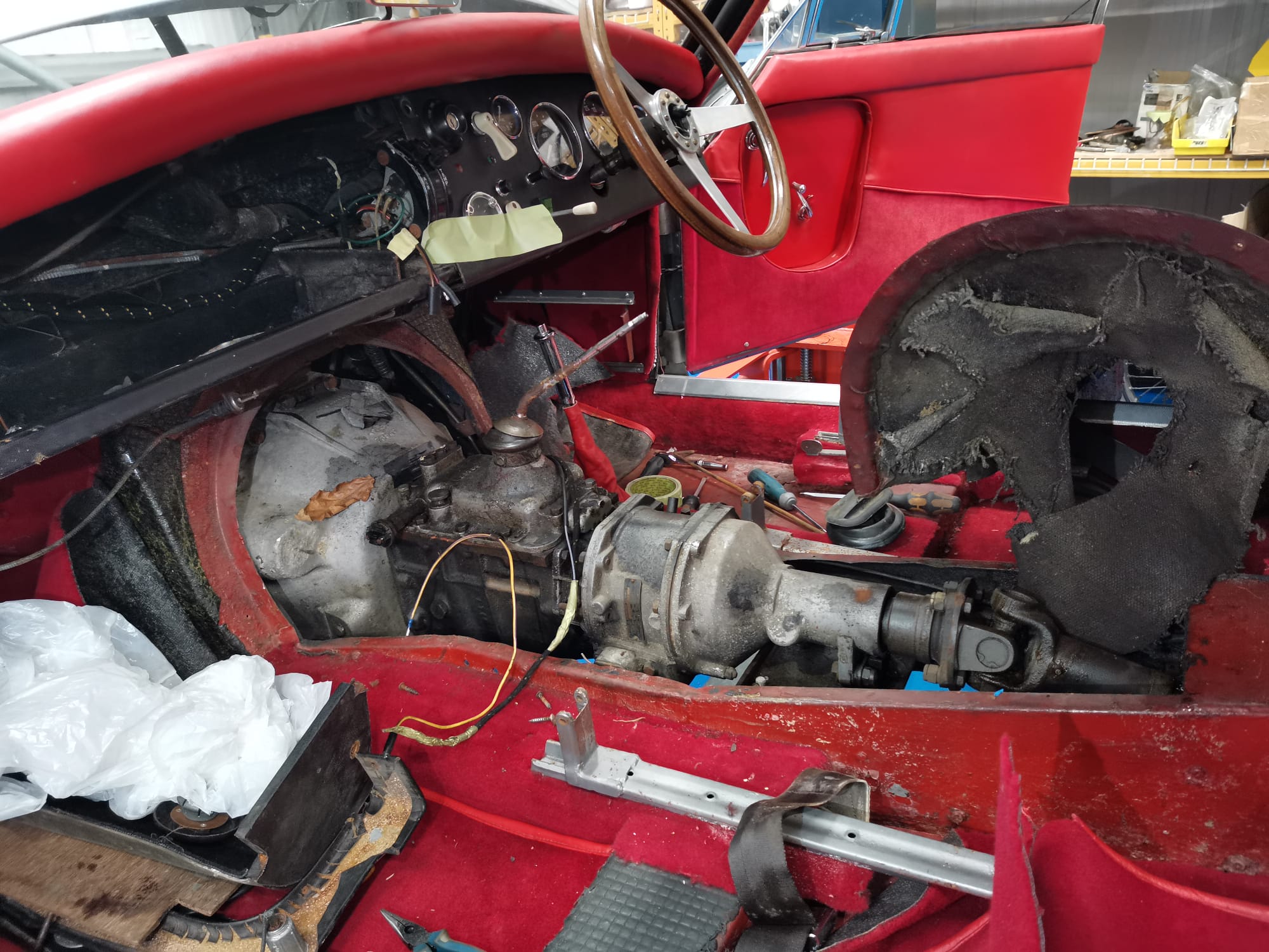 12 02 2021 1959 Jensen 541R rewiring by tom 10 1