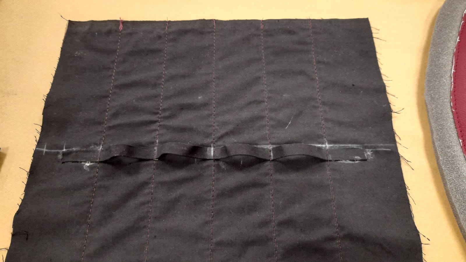 12 02 2021 Mercedes 500SL craigs Lydia making seat 39 1