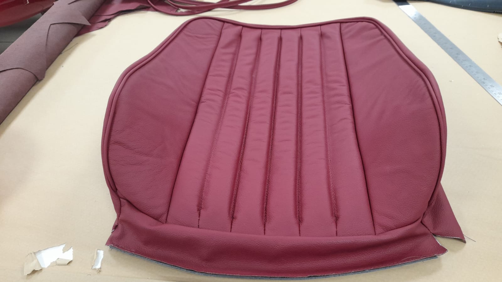 12 02 2021 Mercedes 500SL craigs Lydia making seat 9 1