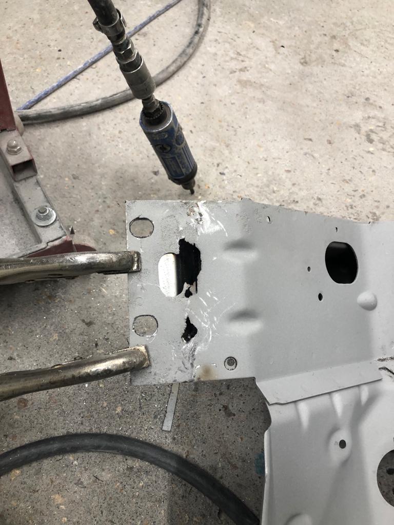 15022021 1991 vw t4 james wheel arch weld and place 12 1
