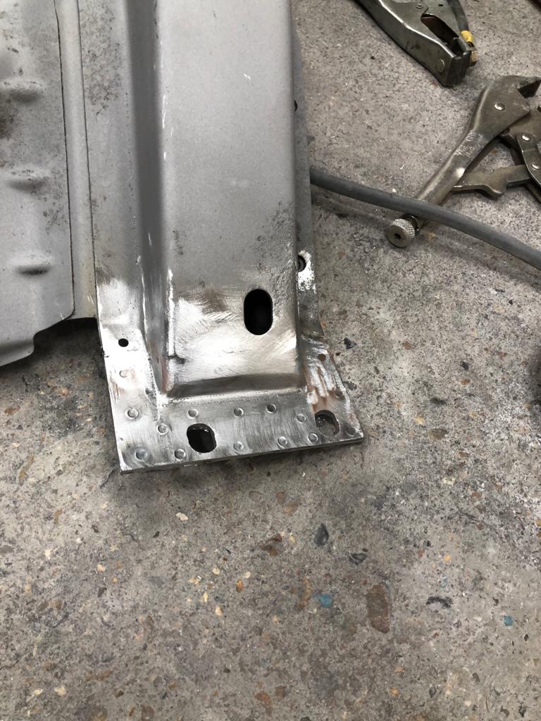 15022021 1991 vw t4 james wheel arch weld and place 15 1