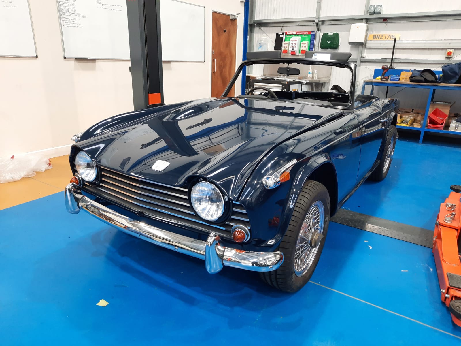 15022021 Triumph TR5 Update on the car 19 2