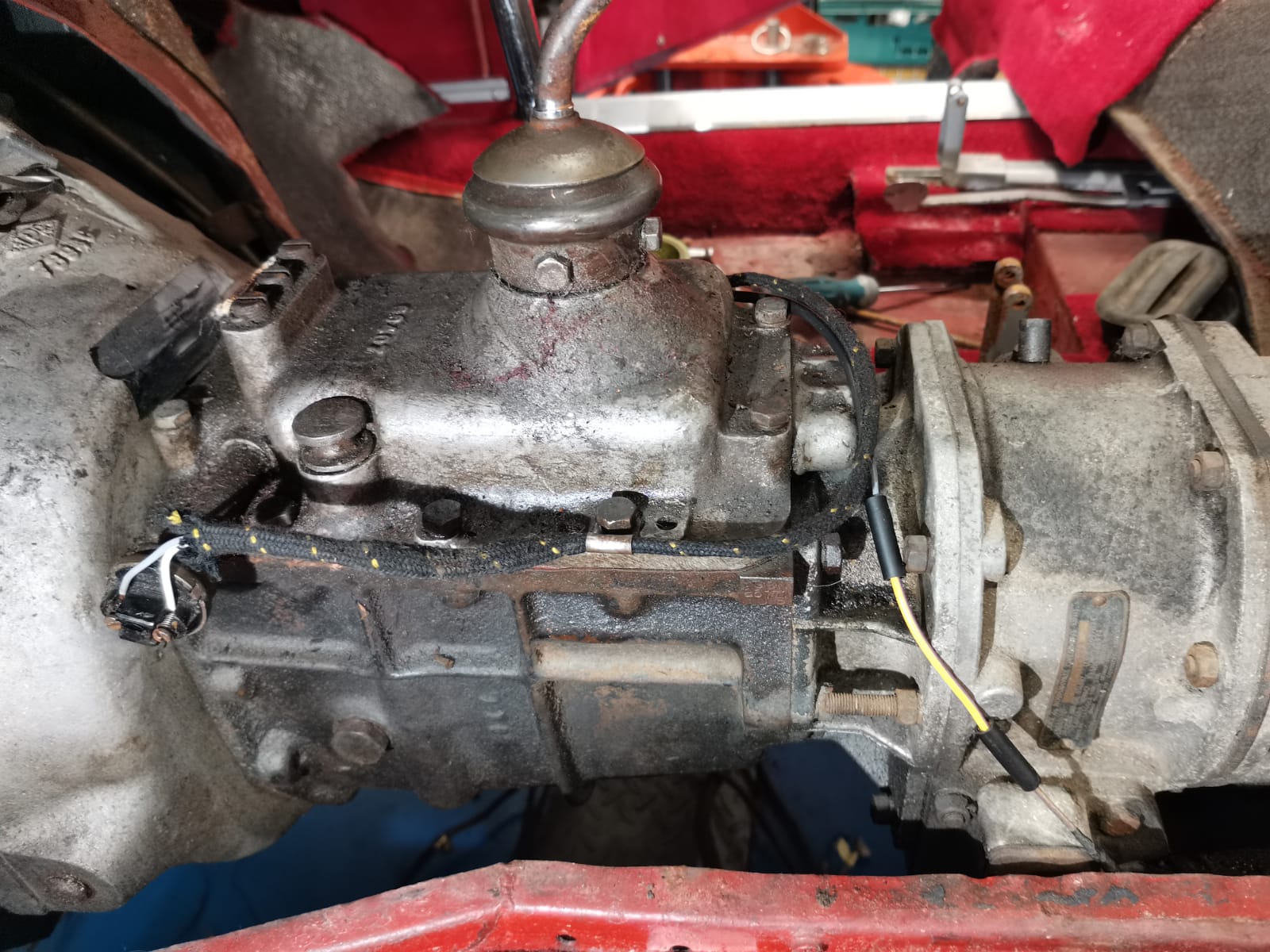 17022021 1959 Silver Jensen wiring looms 6 1