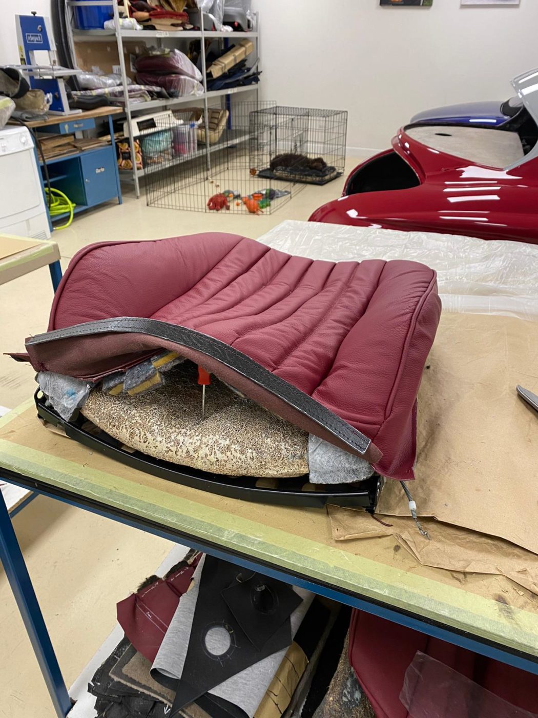 17022021 Mercedes 500SL seat frames brian 5 1