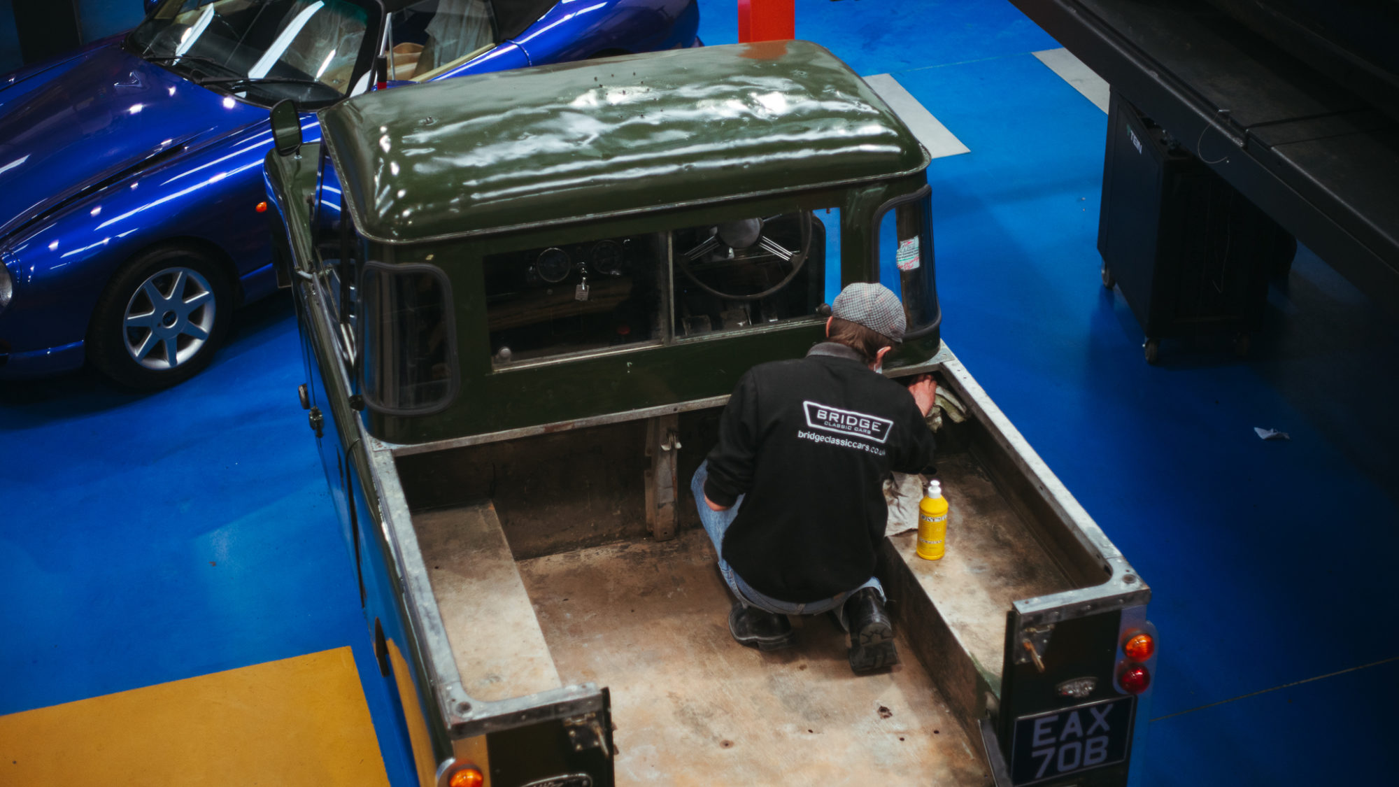 19022021 1964 Land Rover canvas tilt 11 1