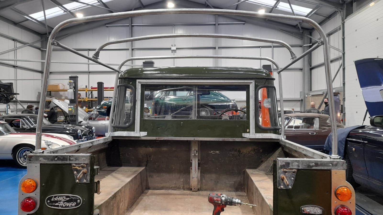 19022021 1964 Land Rover canvas tilt 2 1
