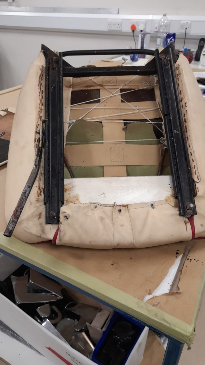 19022021 Ferarri Daytona seat refurbishment 12 1